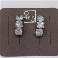 Orecchini Vidali Gioielli Donna in Argento Zircone ORAR-103-34 - ORAR-103-34
